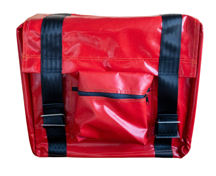 combi bag red